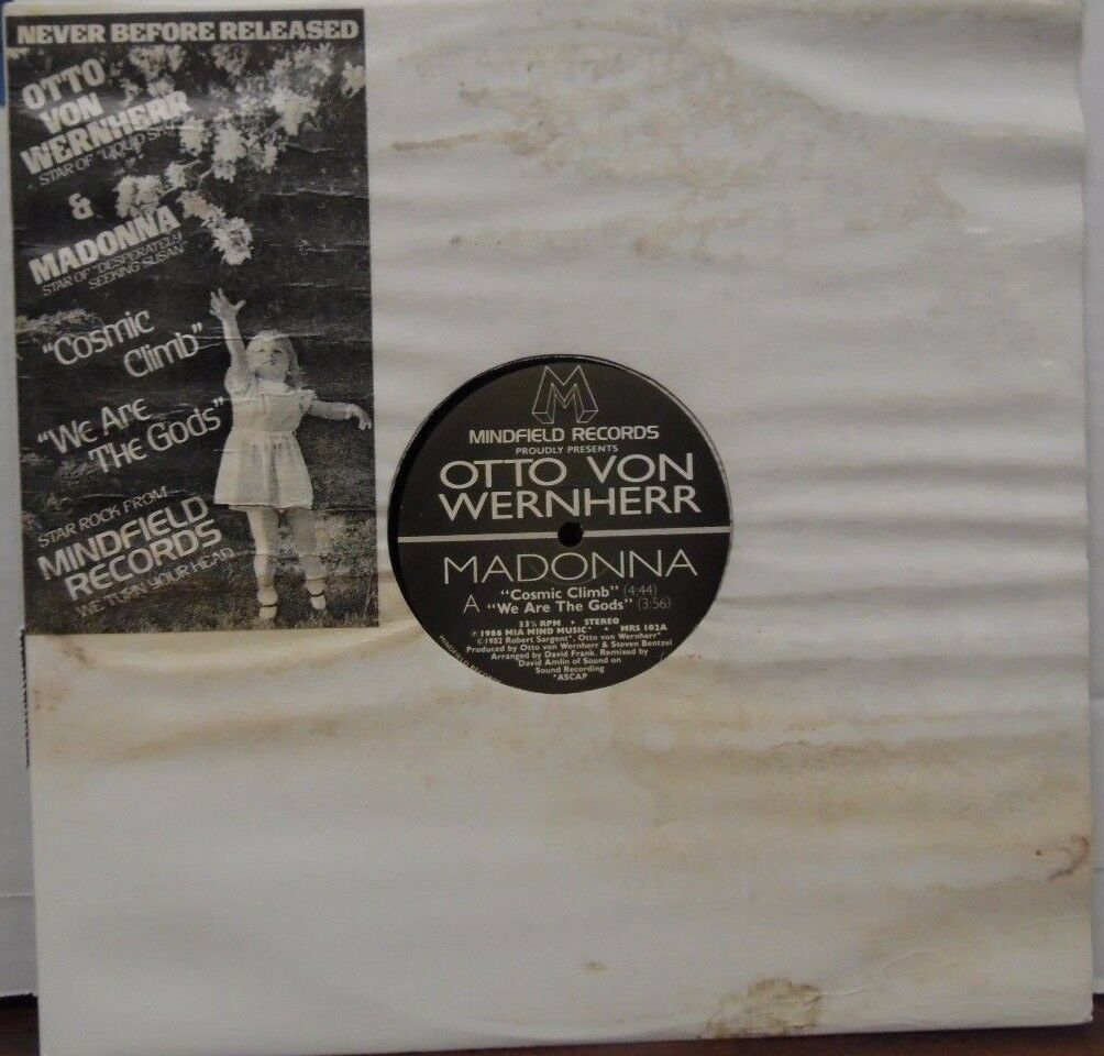 Otto Von Wernherr & Madonna Comsmic Climb & We are the Gods 33RPM 102916LLE