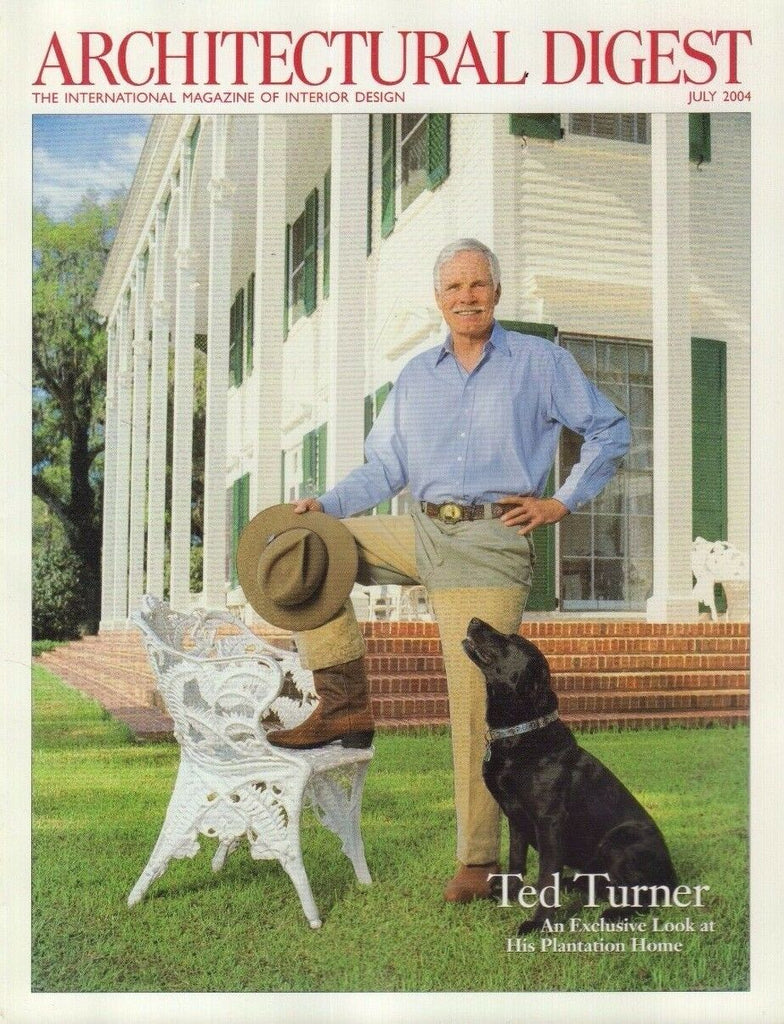 Architectural Digest July 2004 Ted Turner 021417DBE