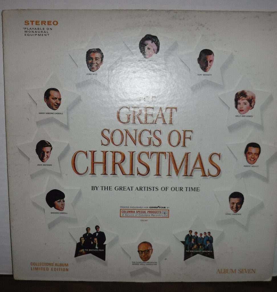The Great SOngs of Christmas various artists CSS547 011318LLE