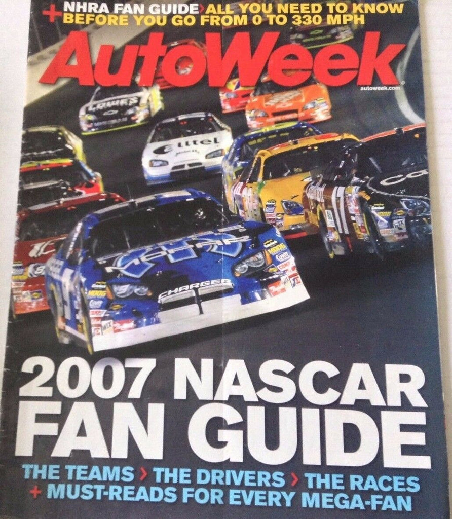 AutoWeek Magazine 2007 Nascar Fan Guide 080217nonrh