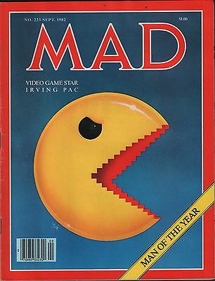 Mad Magazine No.233 September 1982 EX 120315DBE