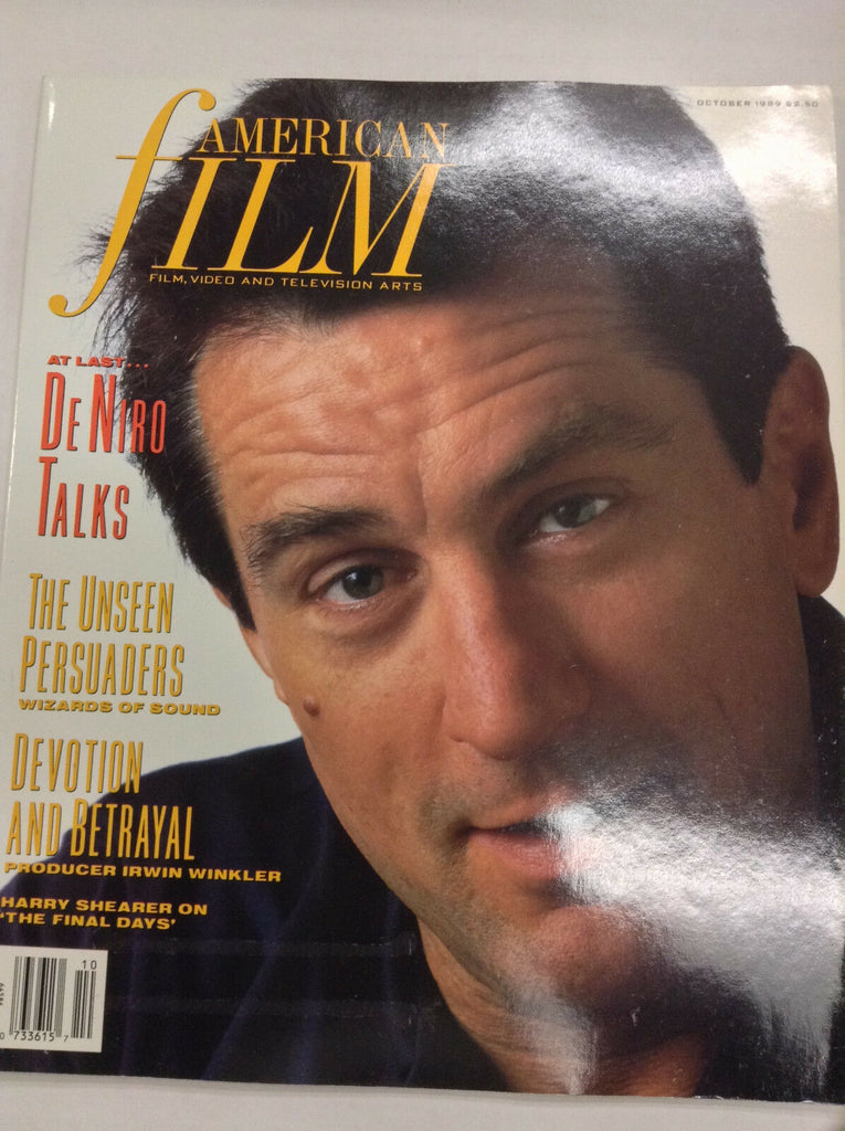 American Film Magazine Robert DeNiro October 1989 040917nonrh
