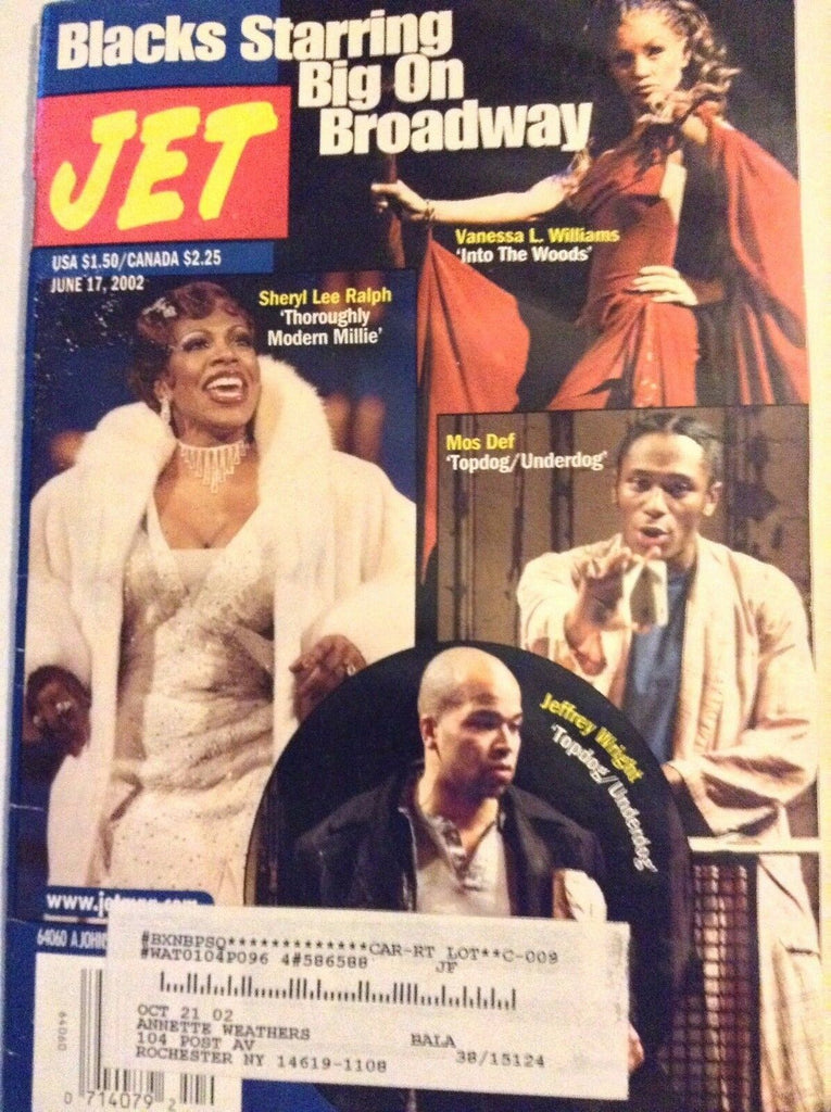 Jet Magazine Sheryl Lee Ralph Mos Def June 17, 2002 090417nonrh