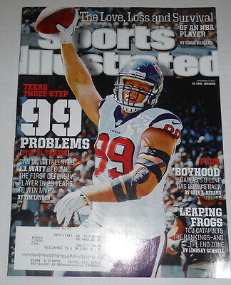 Sports Illustrated Magazine 99 Problems J.J. Watt November 2014 120514R
