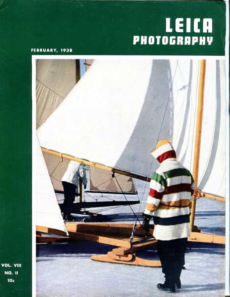 Leica Photography Magazine February 1938 William Fisher VG 033017lej