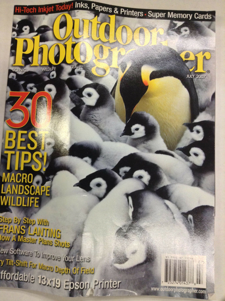 Outdoor Photographer Magazine Macro Landscape Wildlife July 2007 062017nonr