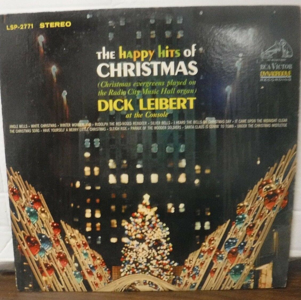 The Happy Hits of Christmas Dick Liebert at the Console LS-2771 vinyl 031118LLE