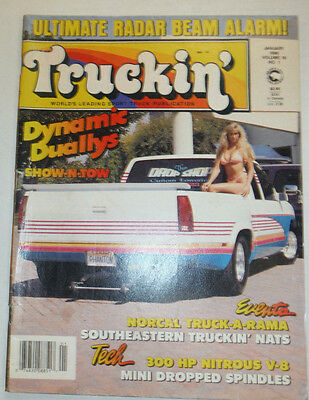 Truckin' Magazine Dynamic Duallys Norcal Truckarama January 1990 041415R