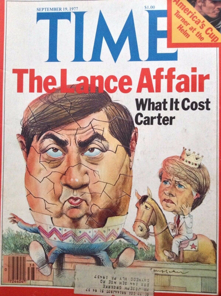 Time Magazine The Lance Affair Jimmy Carter September 19, 1977 101217nonrh3