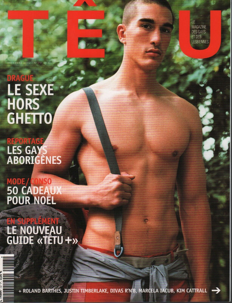 Tetu French Gay Interest December 2002 Justin Timberlake Kim Cattrall 062218DBF