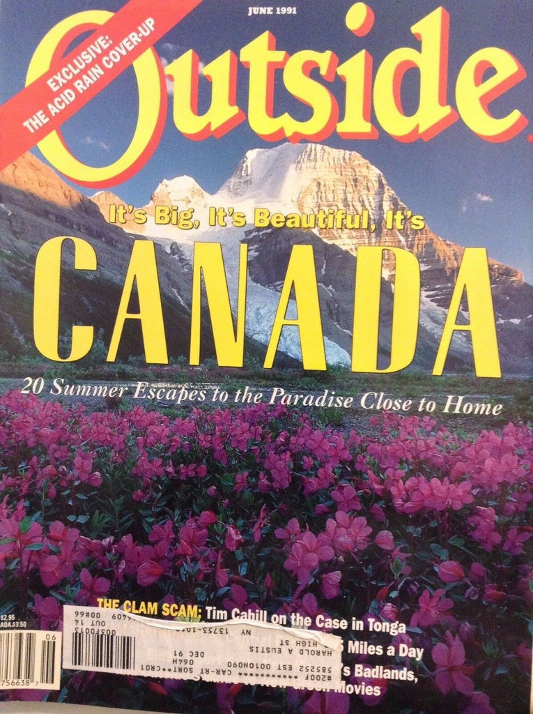 Outside Magazine How Big And Beautiful Is Canada June 1991 110717nonrh2