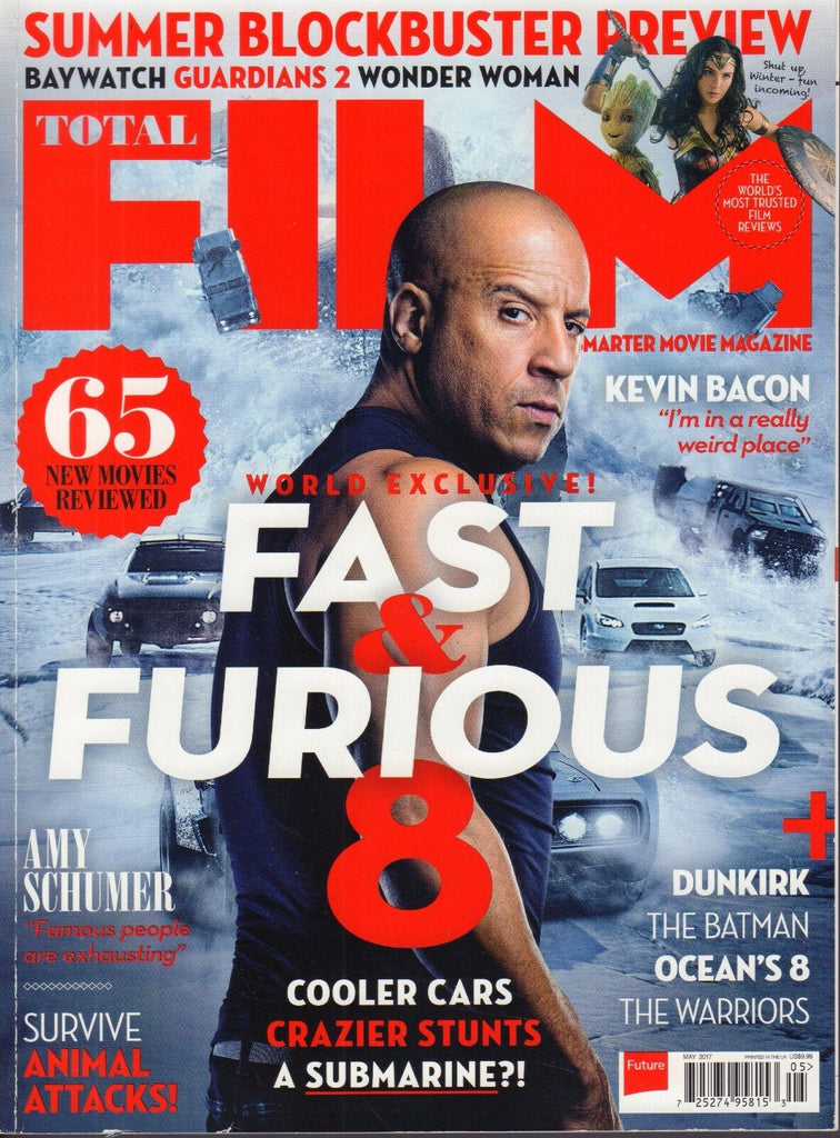 Total Film May 2017 Kevin Bacon,Amy Schumer, Gal Gadot 110917nonDBE