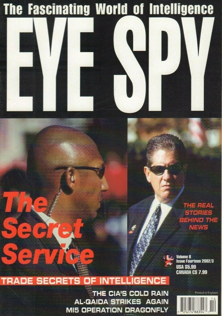 Eye Spy Magazine Vol.2 #14 2002 J. Edgar Hoover Ariel Sharon 053019DBE