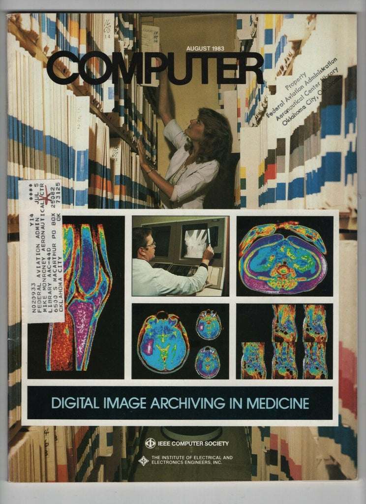 IEEE Computer FAA Mag Digital Image Archiving Medicine August 1983 040520nonrh