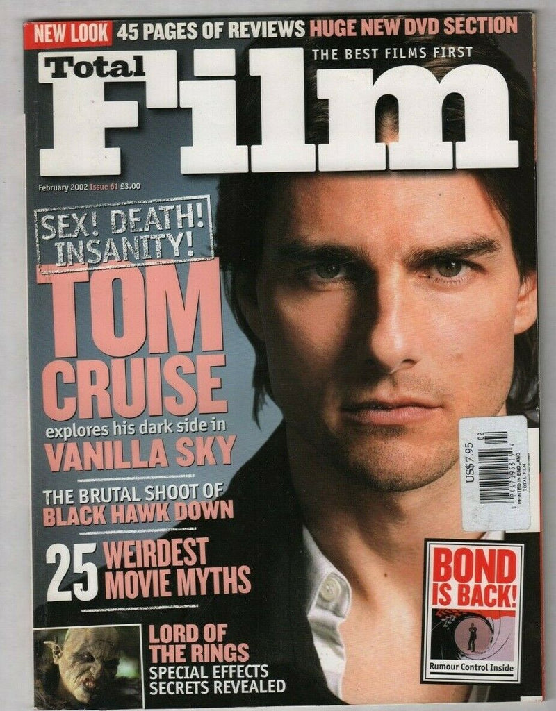 Total Film Mag Tom Cruise Lord Of The Rings February 2002 030420nonr2