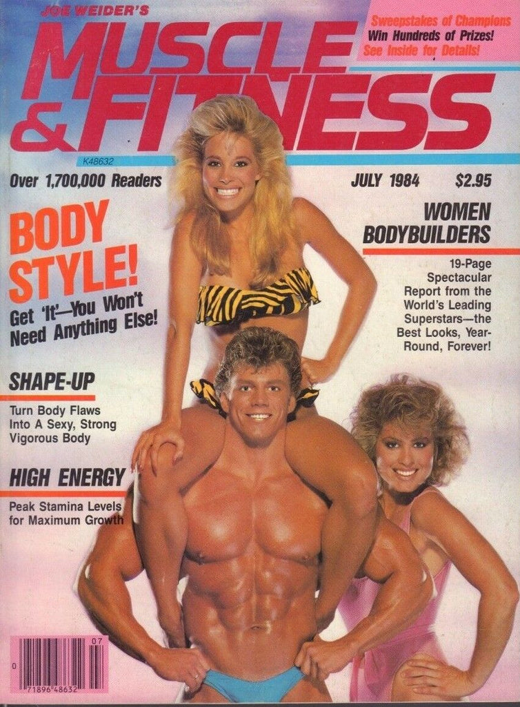 Muscle & Fitness July 1984 Harry Langdon Matt Mendenhall 121318DBE