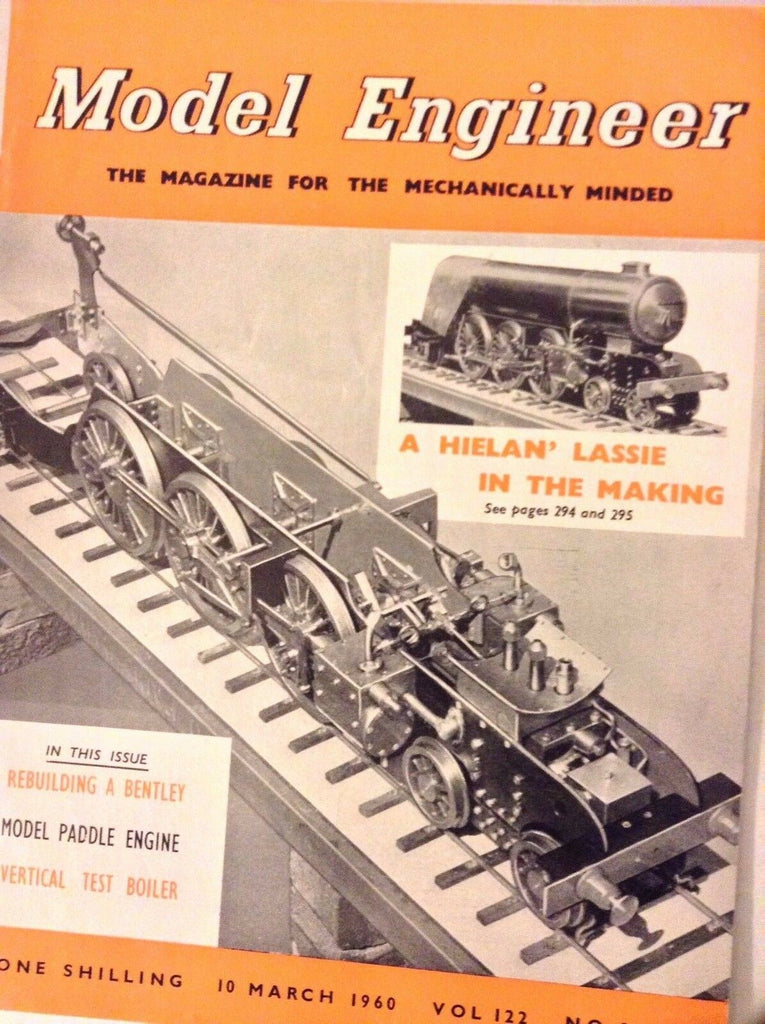 Model Engineer Magazine A Hielan Lassie March 10, 1960 090217nonrh