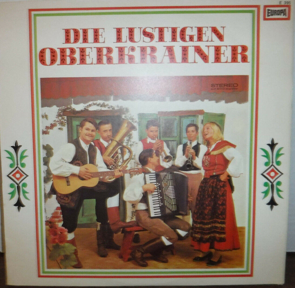 Die Lustigen Obrekrainer Europa Records E395 Vinyl 010218LLE