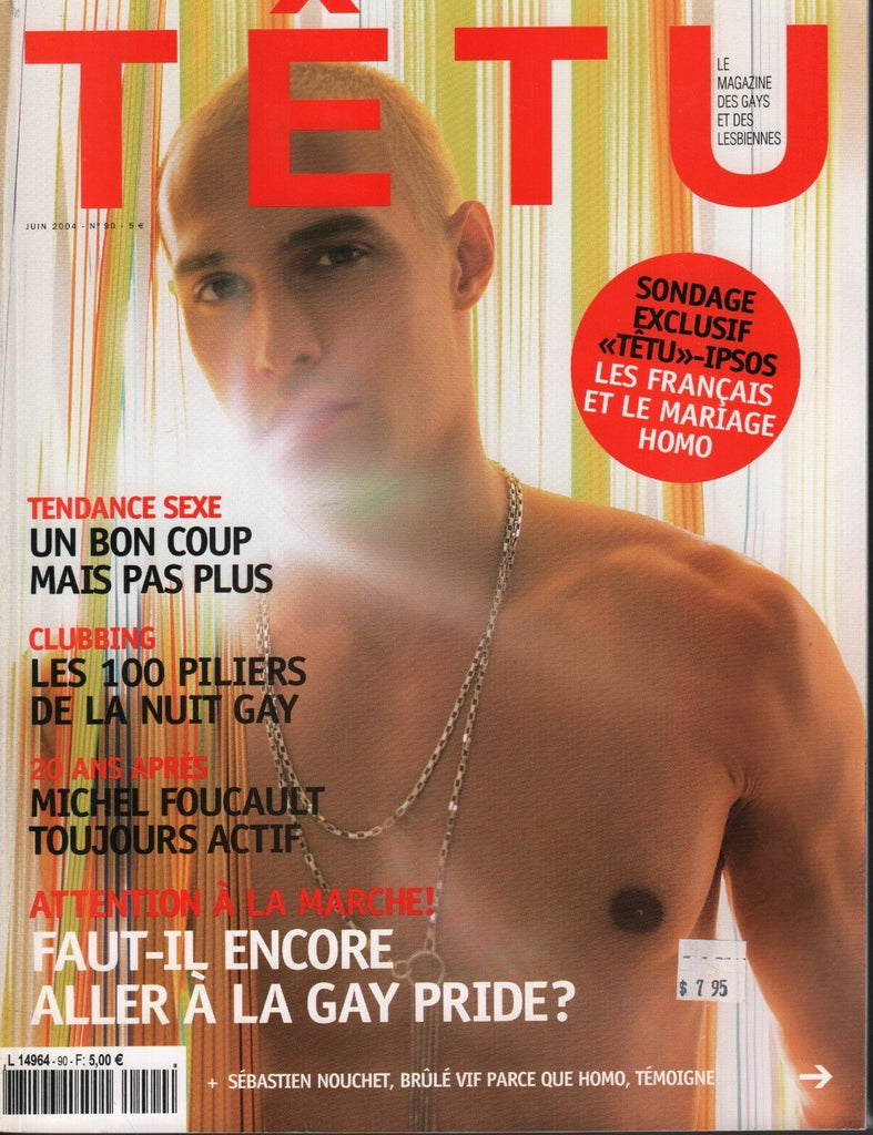 Tetu French Gay Interest Magazine June 2004 Sebastien Nouchet 062218DBF