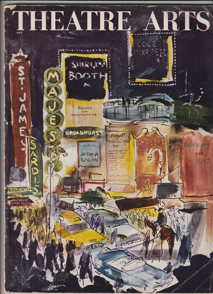 Theatre Arts Mag 44th Street On Broadway February 1957 021120nonr
