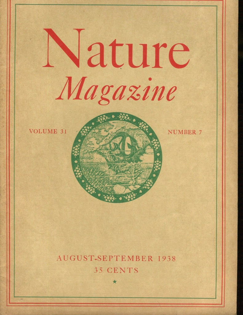 Nature Magazine August/September 1938 VG No ML 020617jhe