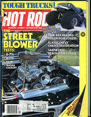 Hot Rod Magazine April 1984 The Street Blower Tests GD 031416jhe