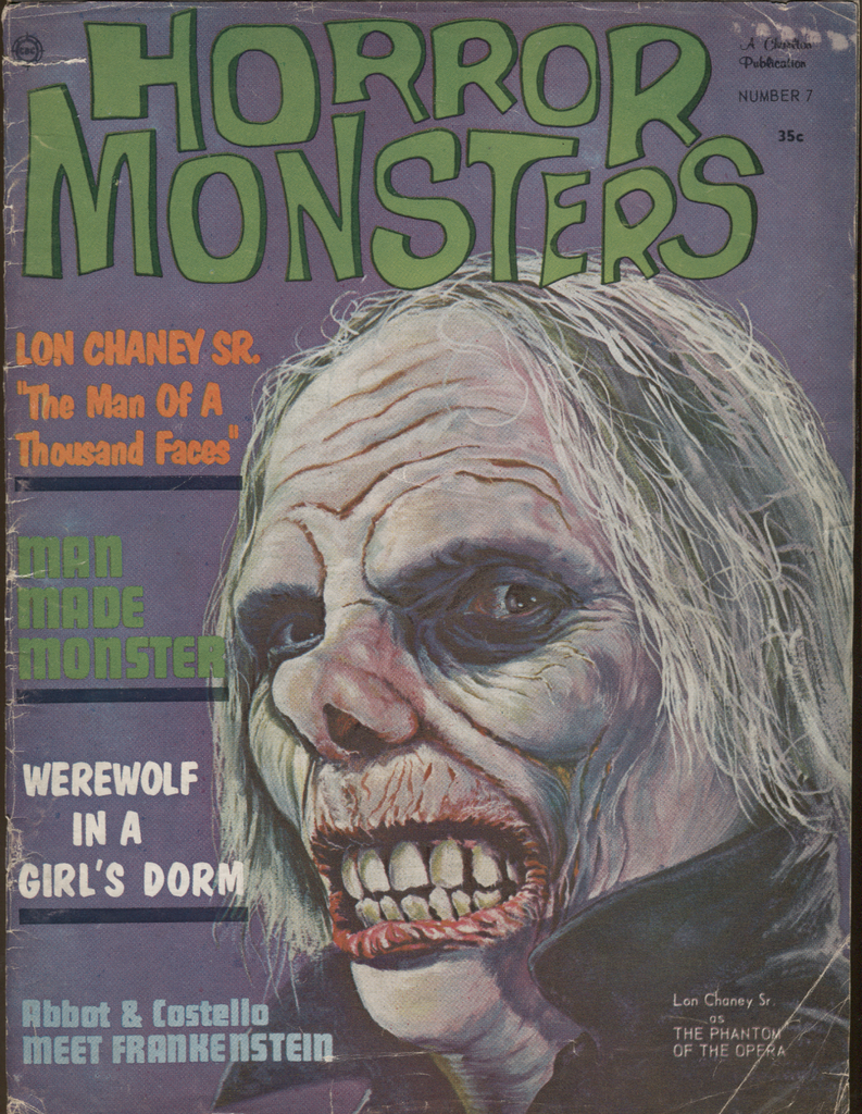 Horror Monsters No.7 Lon Chaney Sr Abbot & Costello 081120DBE