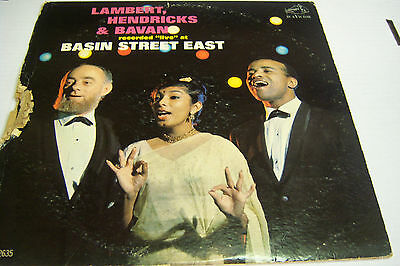 33RPM Vinyl Lambert, Hendricks & Bavan Recorded "Live" 021313JDE