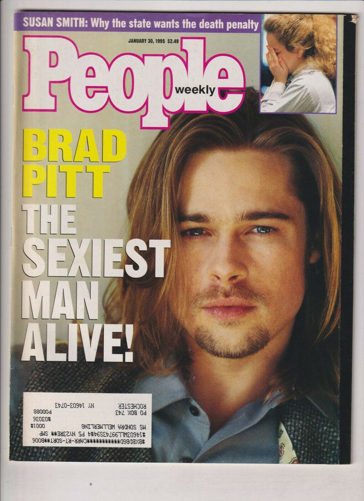 People Mag The Sexiest Man Alive Brad Pitt January 30, 1995 031020nonr