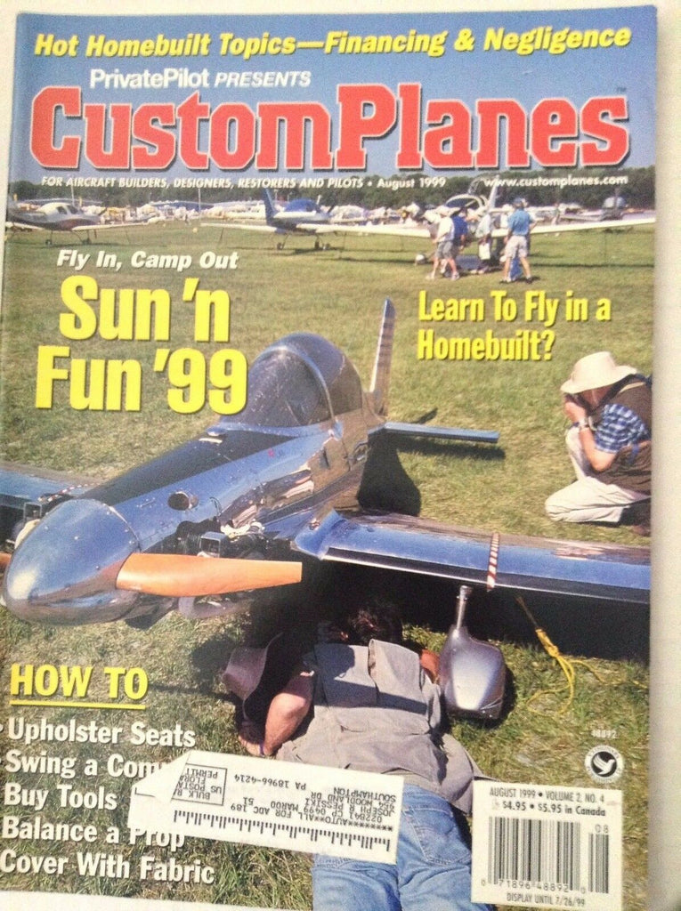 Custom Planes Magazine Sun N Fun 99 How To Section August 1999 081917nonrh