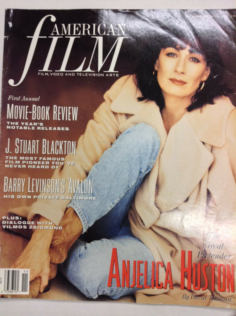 American Film Magazine Anjelica Huston J. Blackton November 1990 040917nonrh