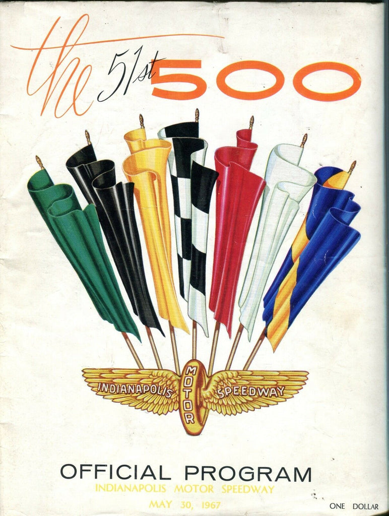 Indianapolis 500 Official Program GD 100316jhe