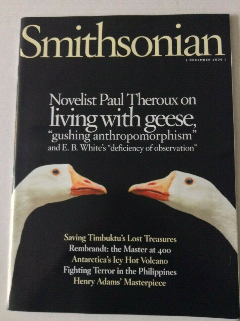Smithsonian Magazine Novelist Paul Theroux December 2006 052319nonrh