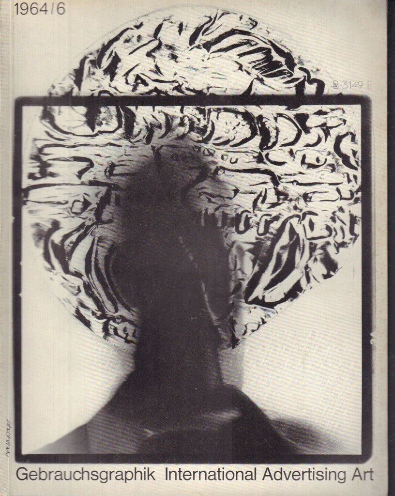 Gebrauchsgraphik German Art Magazine Advertising Art June 1964 032118nonr