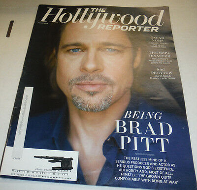 Hollywood Reporter OS Magazine Brad Pitt Sag Preview February 2012 060315R2
