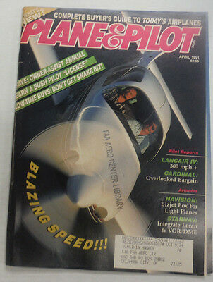 Plane & Pilot Magazine Lancair IV & Cardinal April 1991 FAL 061715R2