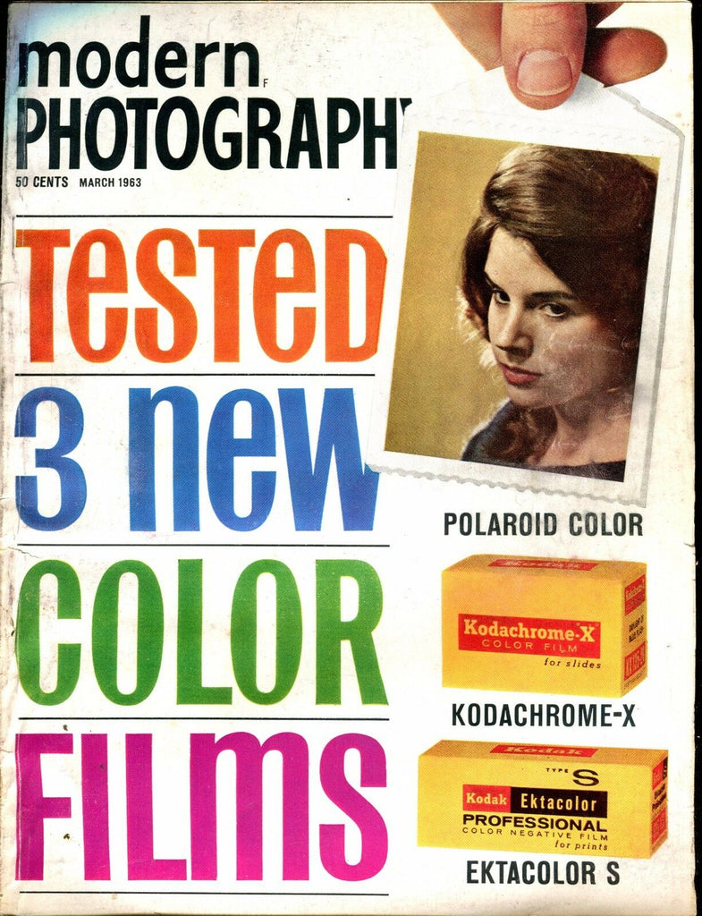 Modern Photography Magazine March 1963 Kodak GD No ML 021417jhe