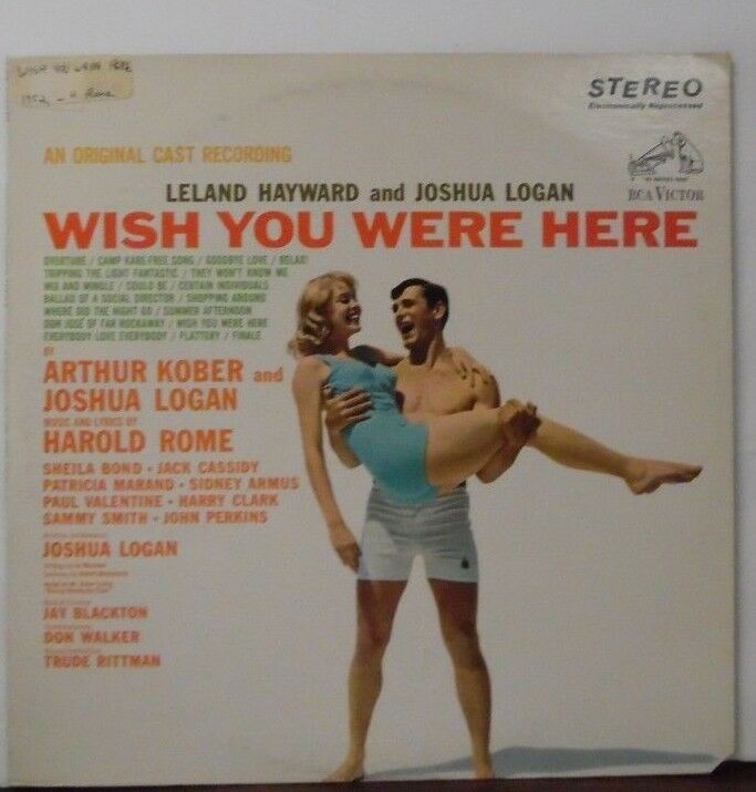Wish you were here vinyl orig cast recording 090318LLE