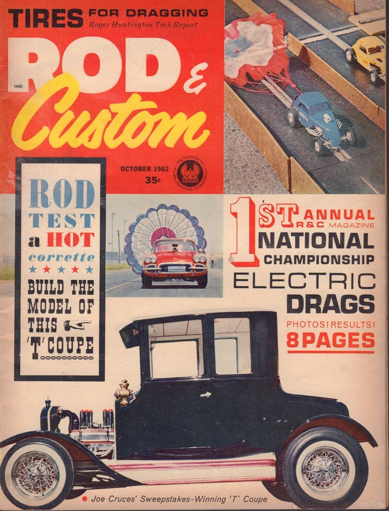 Rod & Custom October 1962 'T' Coupe, Corvette 030117nonDBE