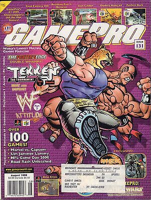 Gamepro August 1999 Tekken Tag Tournament, Final Fantasy 7 w/ML VG 062416DBE