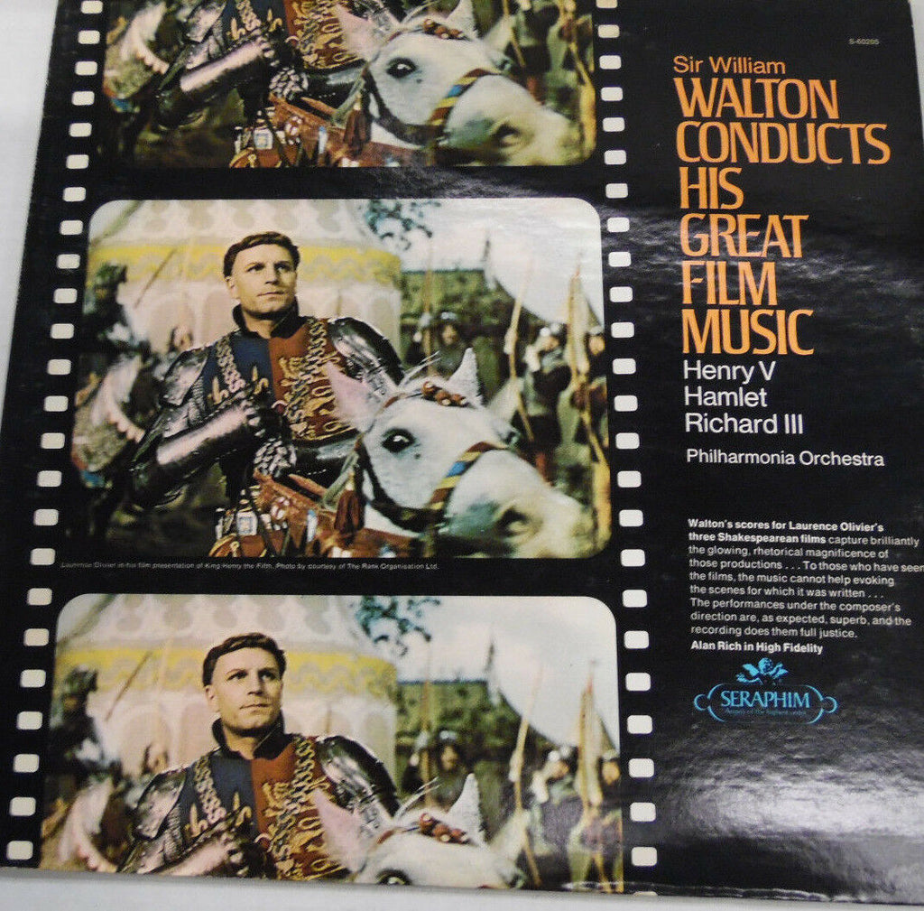 Sir William Conducts Great Film Music 60205 33RPM Record Seraphim 031717RR