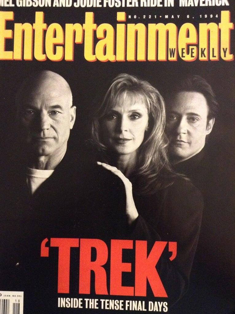 Entertainment Weekly Magazine Star Trek May 6, 1994 NO ML 081218nonrh