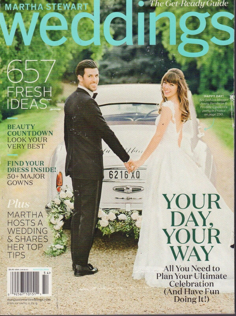 Weddings Winter 2016 Marth Stewart, Jenny Bernheim 050317nonDBE