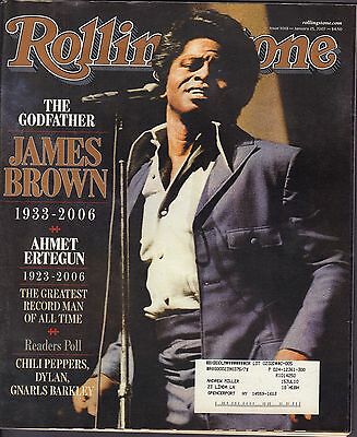 Rollingstone January 25 2007 James Brown w/ML VG 062316DBE