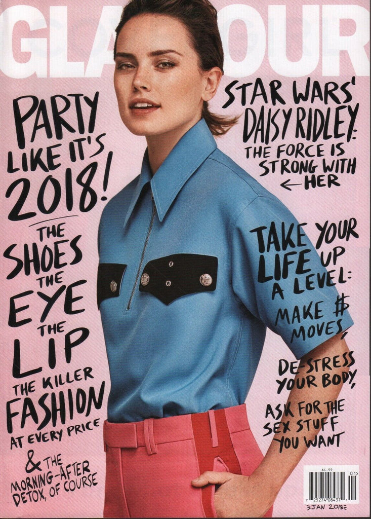 Glamour January 2018 Daisy Ridley 072618DBE