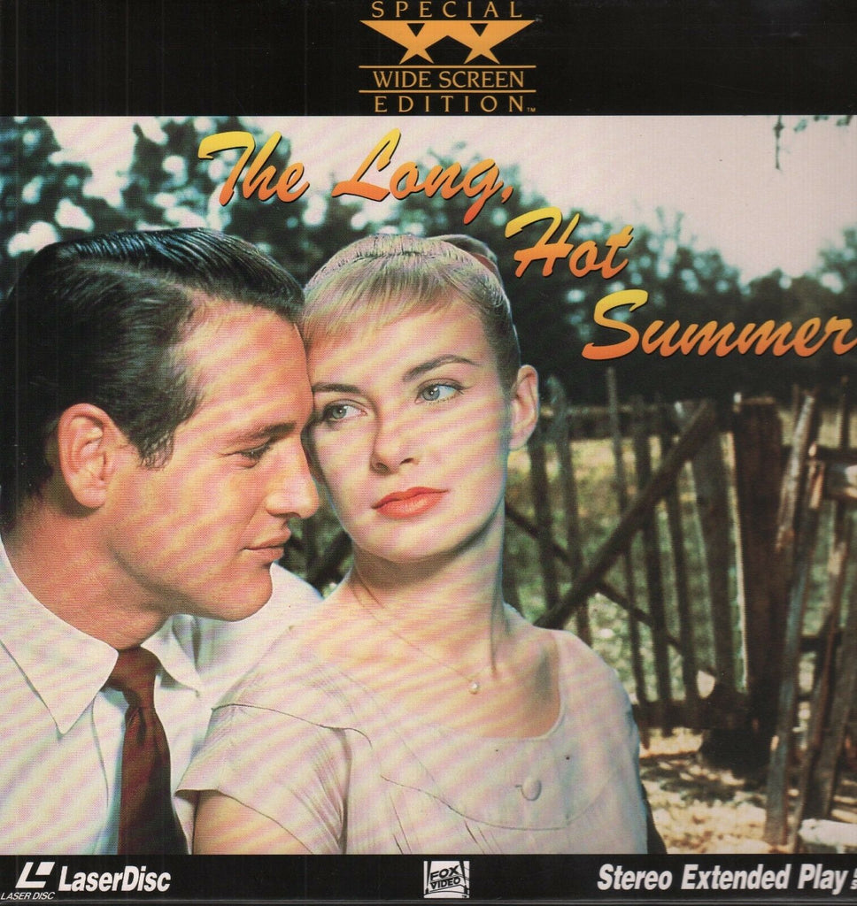 The Long Hot Summer Widescreen Edition Fox 1991 Laserdisc 110818AMLD