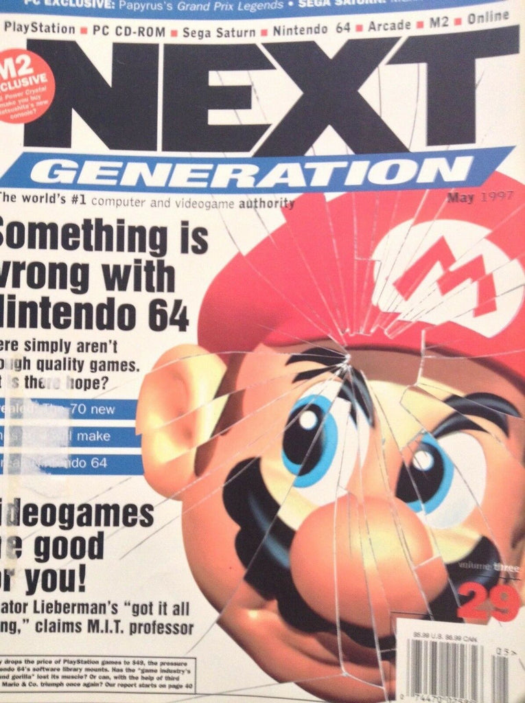Next Generation Magazine Nintendo 64 Mario May 1997 070518nonrh