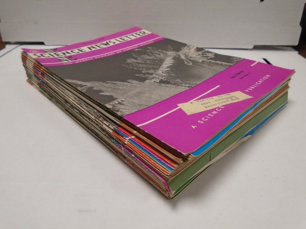 Science News Letters 1959 FULL Year of 52 Vintage Weekly Issues 010920AME
