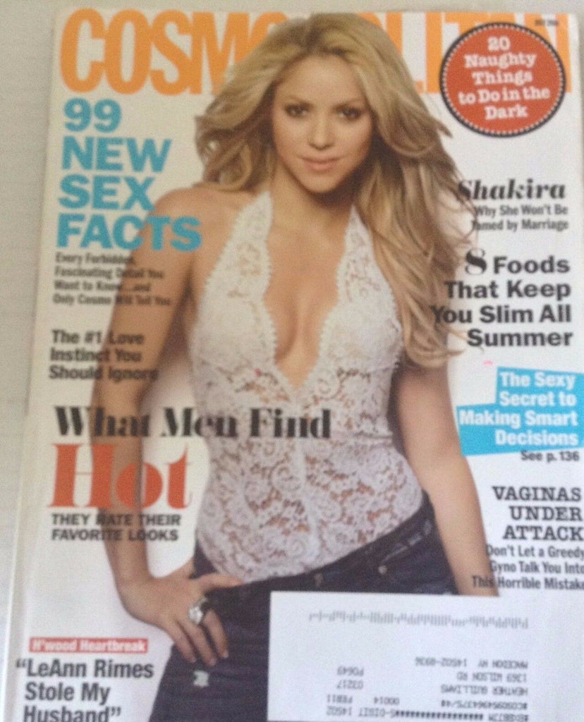 Cosmopolitan Magazine Shakira What Men Find Hot July 2010 051717nonrh