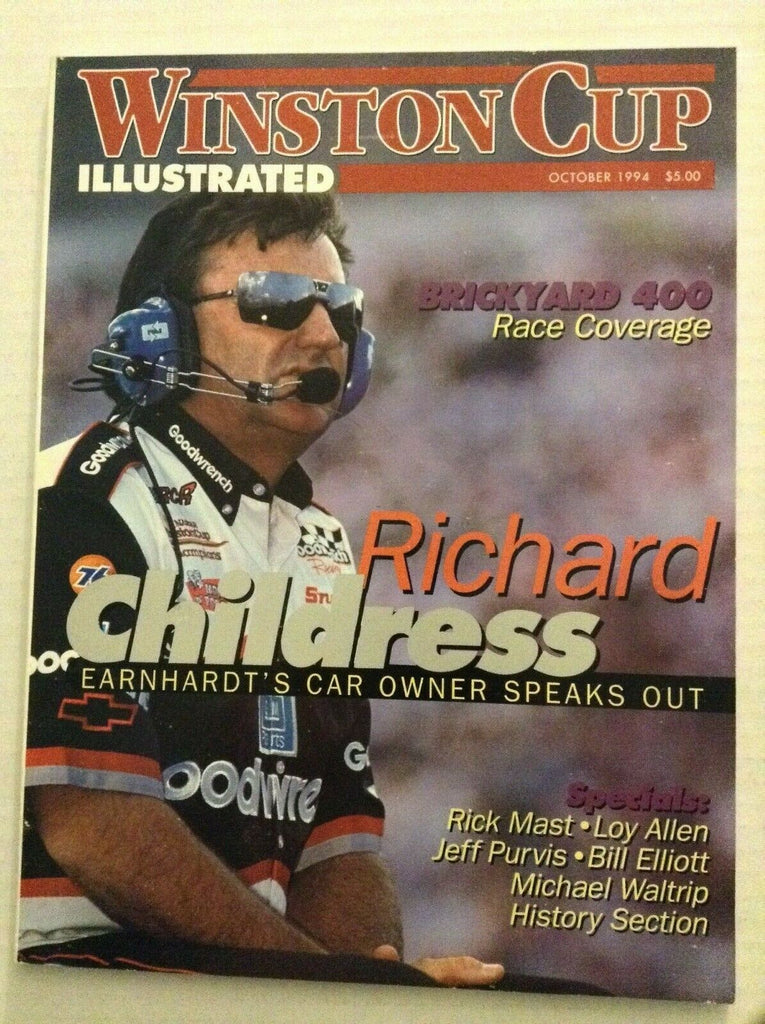 Winston Cup Illustrated Richard Childress Rick Mast October 1994 082819nonrh
